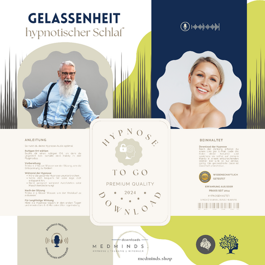 Hypnose: Gelassenheit & Schlafhypnose