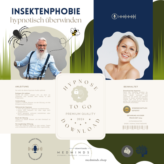 Hypnose: Spinnen & Insektenphobie überwinden